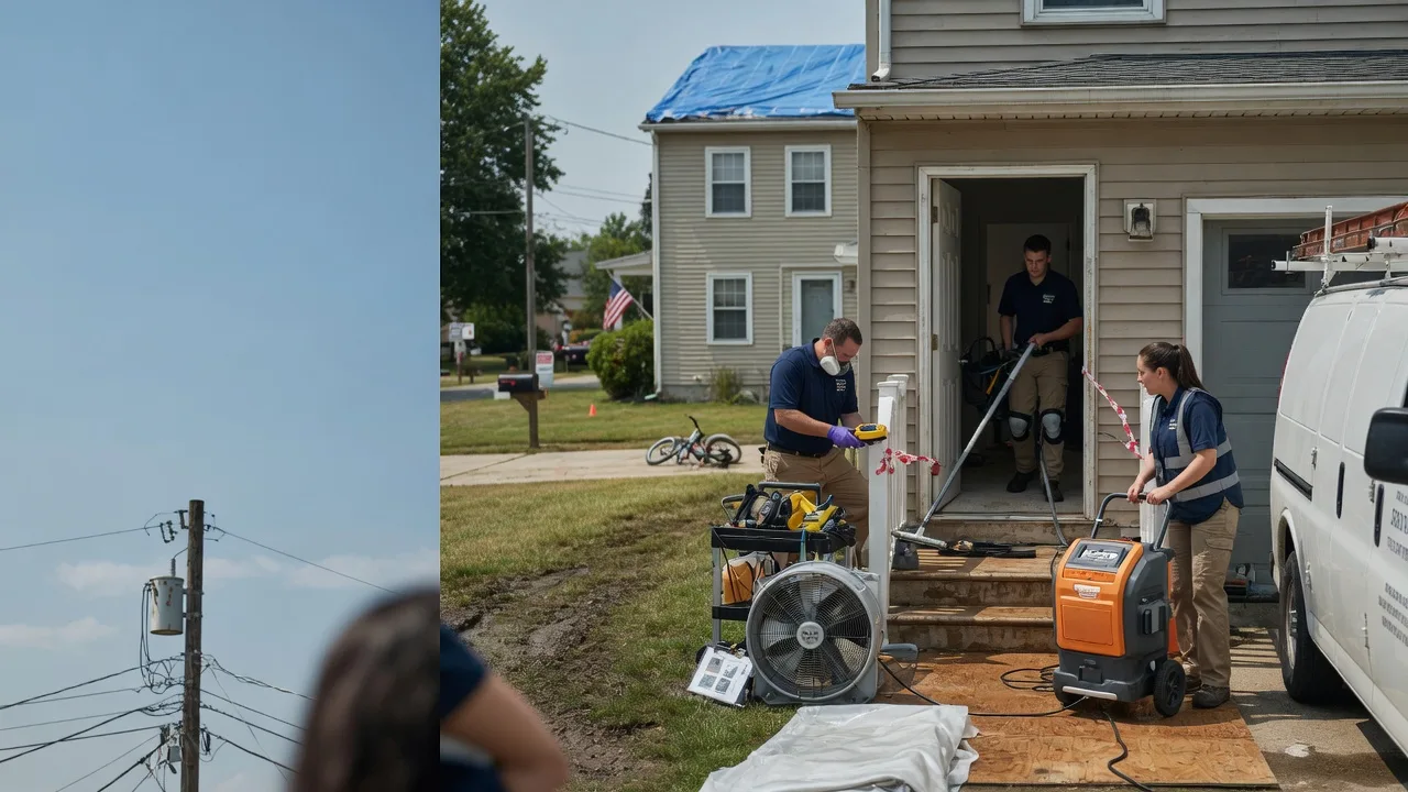Water Damage Repair in Nashotah, WI near me